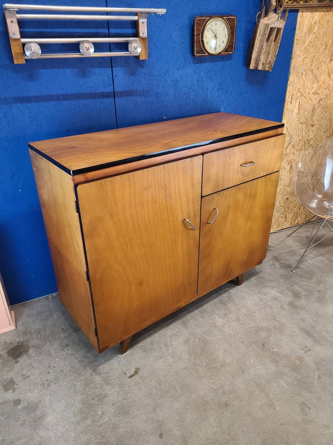 Light wood sideboard, mid-20th century