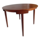 Danish table Frem Røjle Hans Olsen extendable round Scandinavian