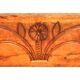 Antique carved wooden decorative panel