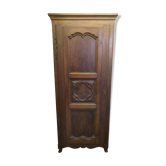 Wardrobe an old door - standing man