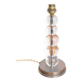 Lampe boules en verre