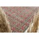 Tapis couloir vintage turc Oushak fait main en laine et coton gris 169x248 cm des années 1970