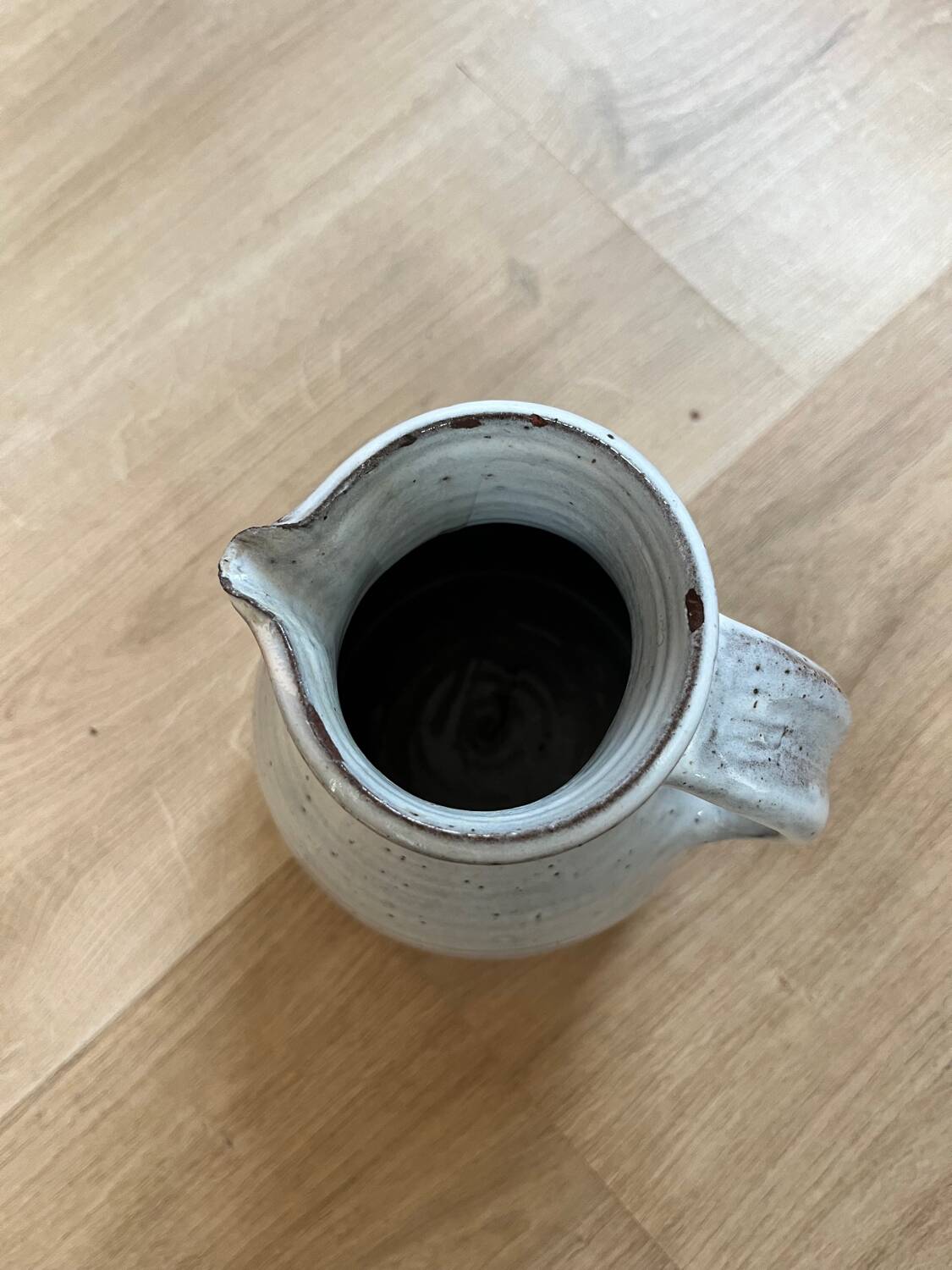 Jeanne and Norbert Pierlot stoneware pitcher