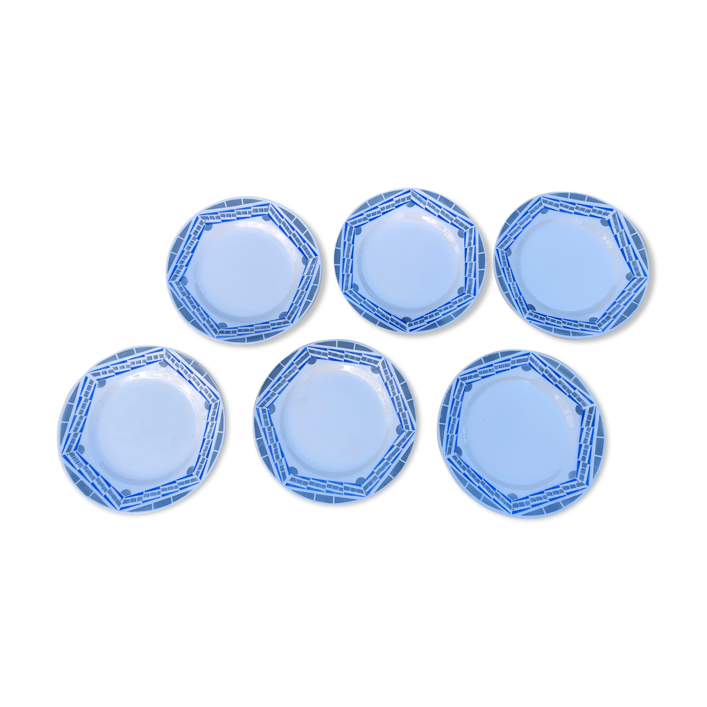 Dessert plates Saint Amand Céranor