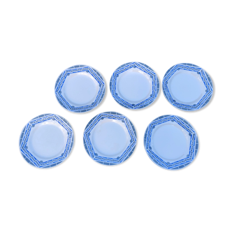 Dessert plates Saint Amand Céranor