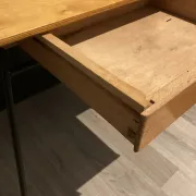 Small vintage children's desk, designed by Jacques Hitier.