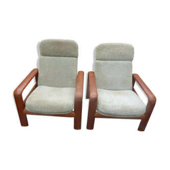 Pair of scandinavian armchair