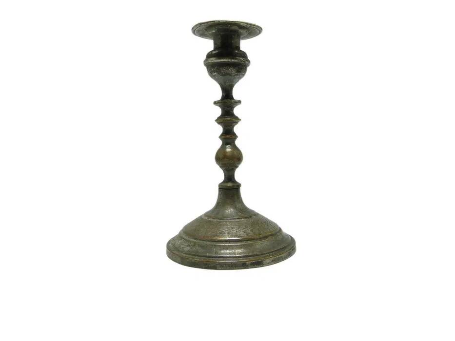 ADK Empire Candle Holder, silver-plated brass, Austria, early 20th century
