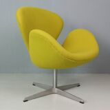 Swan Chair in yellow Designed by Arne Jacobsen and Fritz Hansen