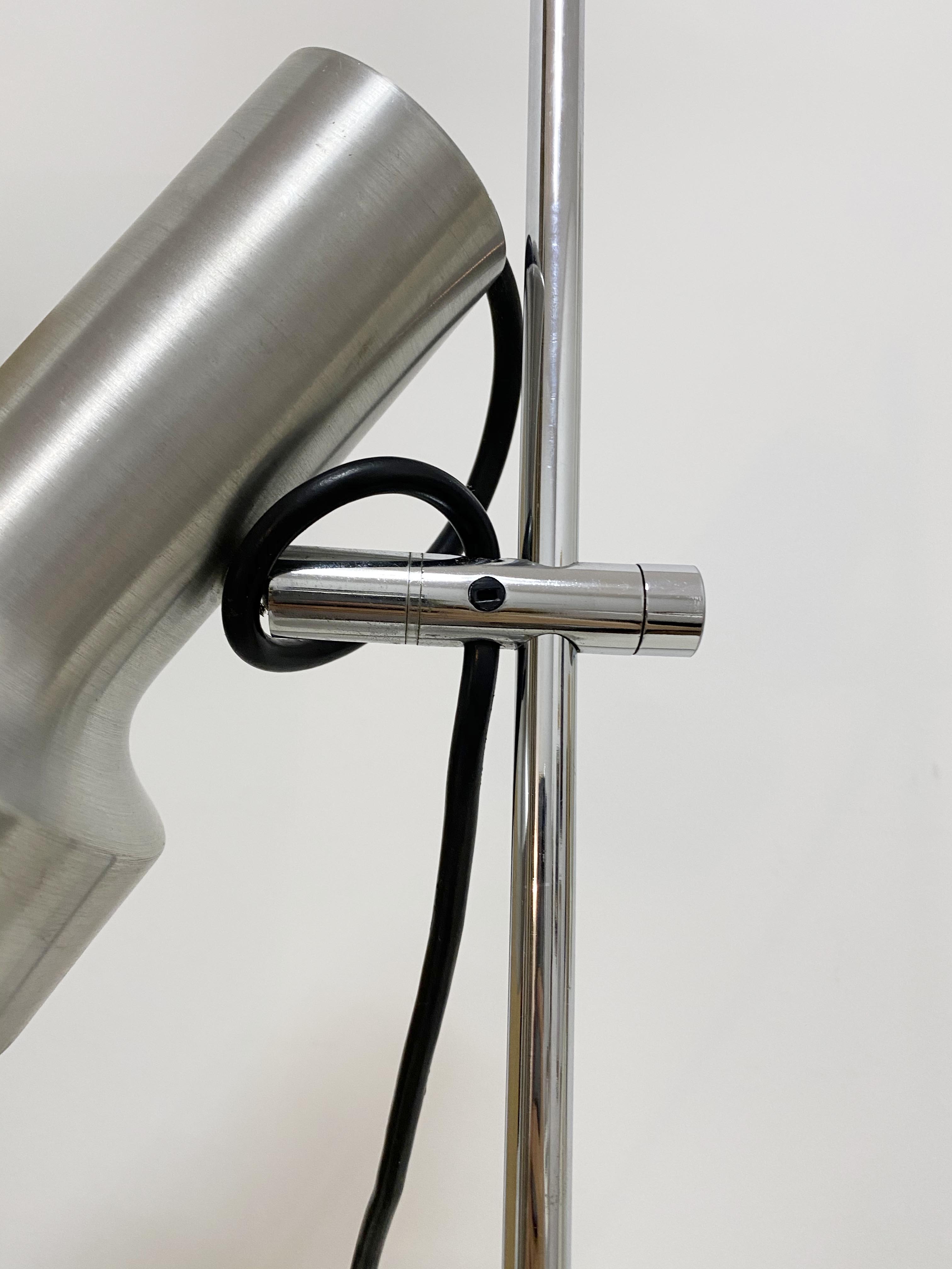 chrome metal weather vane lamp 1970