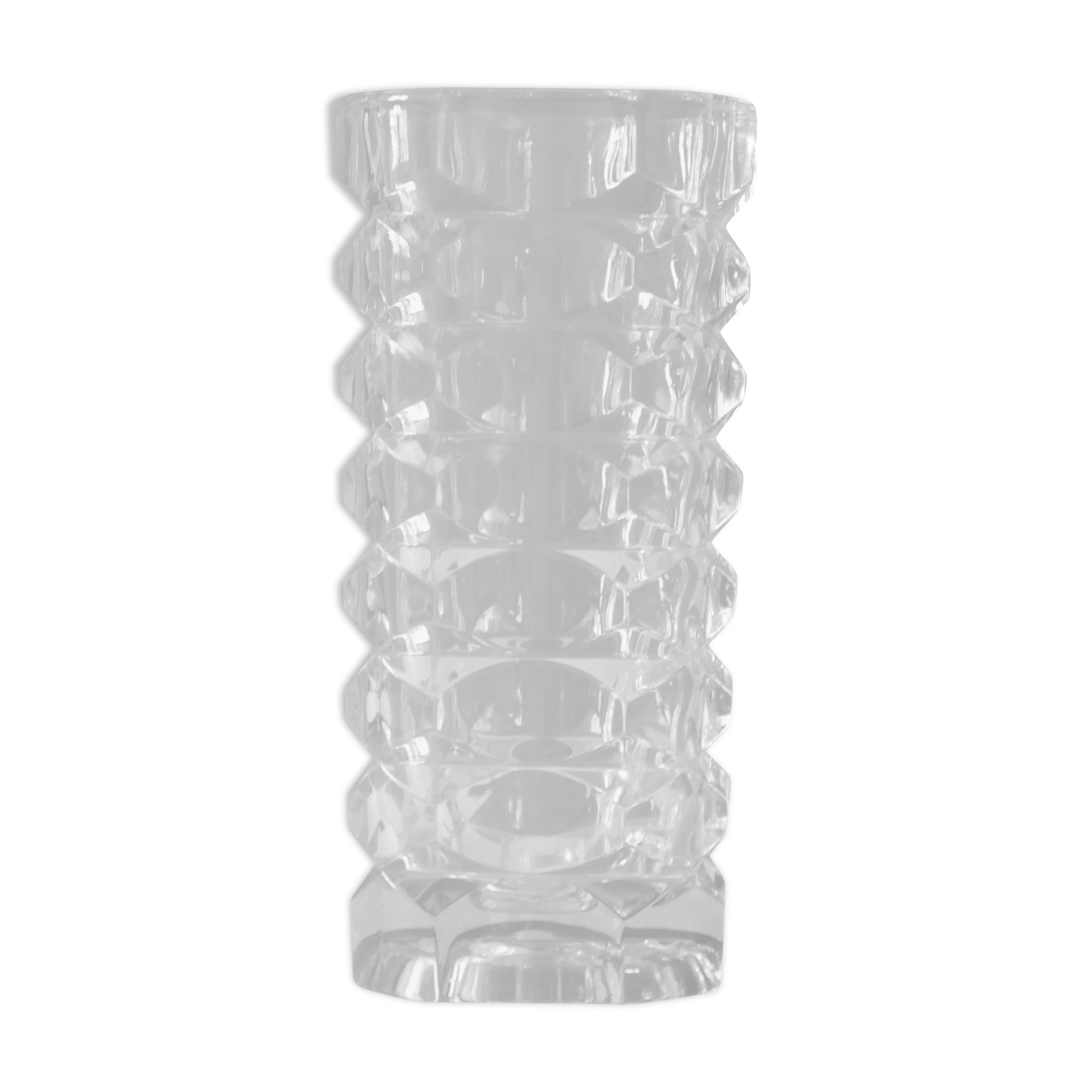 Windsor glass vase by Luminarc, 1970s