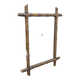 Old wooden mirror