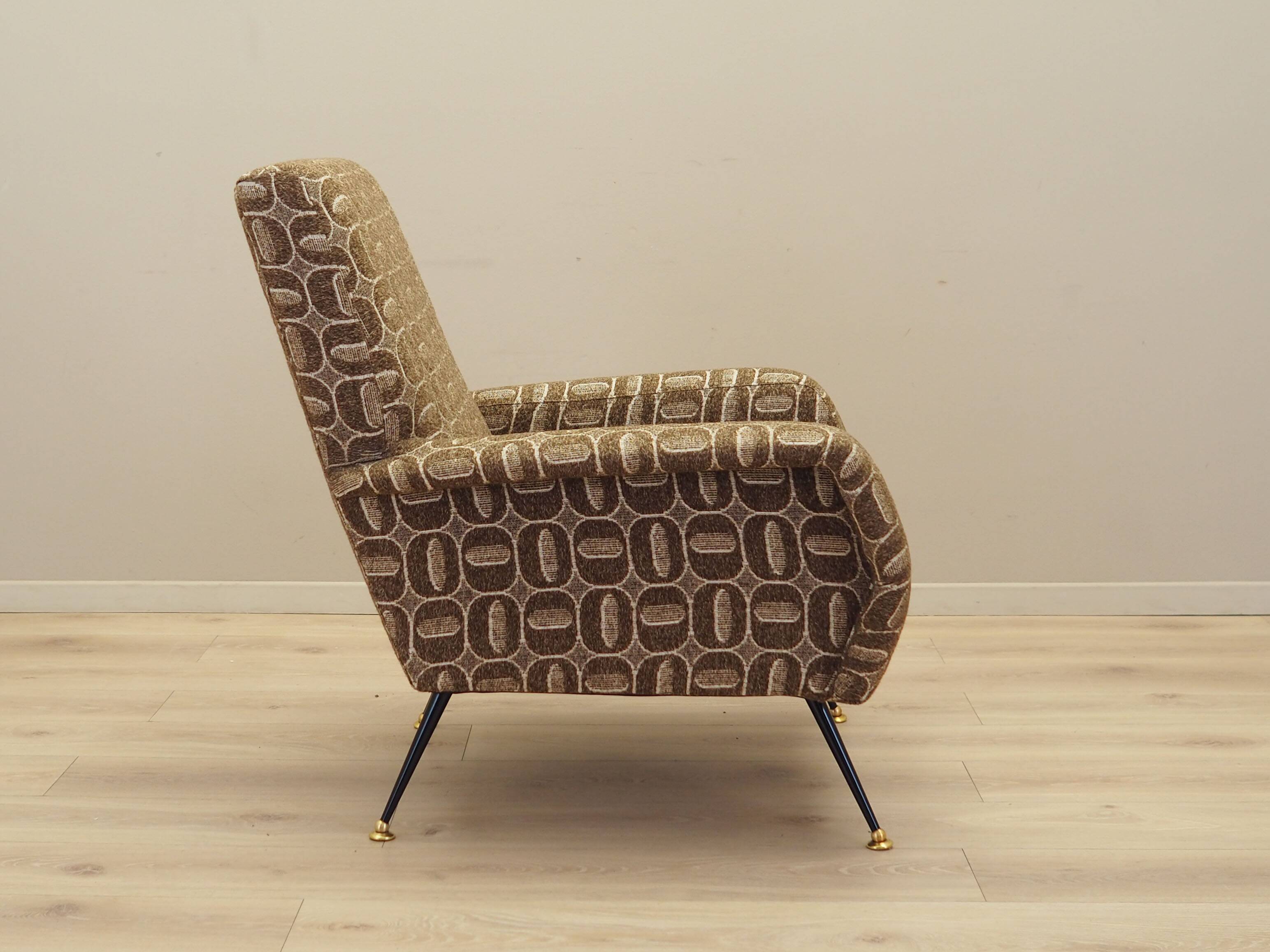 Lounge chair, Italian design, 1970s, production: Italy