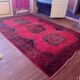 XXL handmade Persian rug 355x283cm