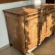 Light wood antique regional sideboard
