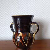 Pair of vintage 1960 ceramic vases