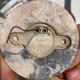 Antique doorbell or switch in marble and silver metal