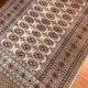 Brown Pakistani carpet