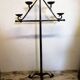 Wrought iron candelabra
