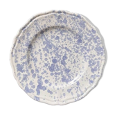Sky blue dots plate 25cm