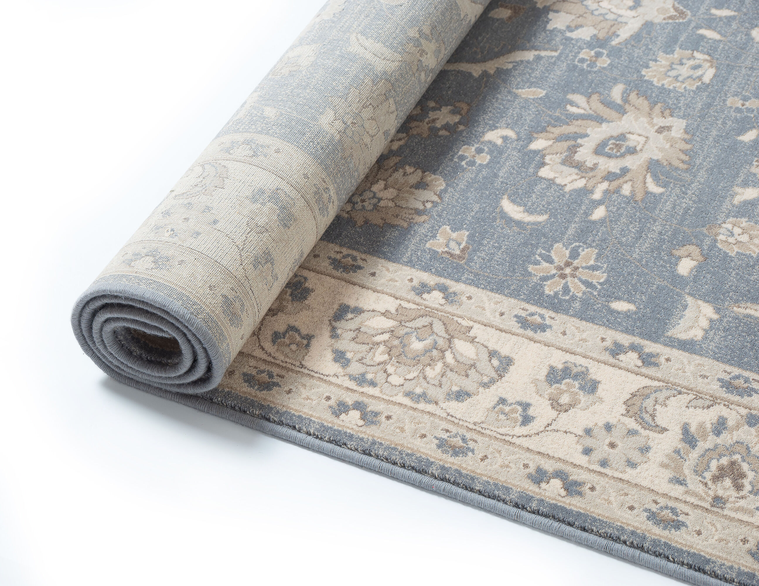 Blue oriental carpet 120x170 cm blue Zaya