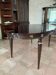Extendable oval table in Louis XVI style