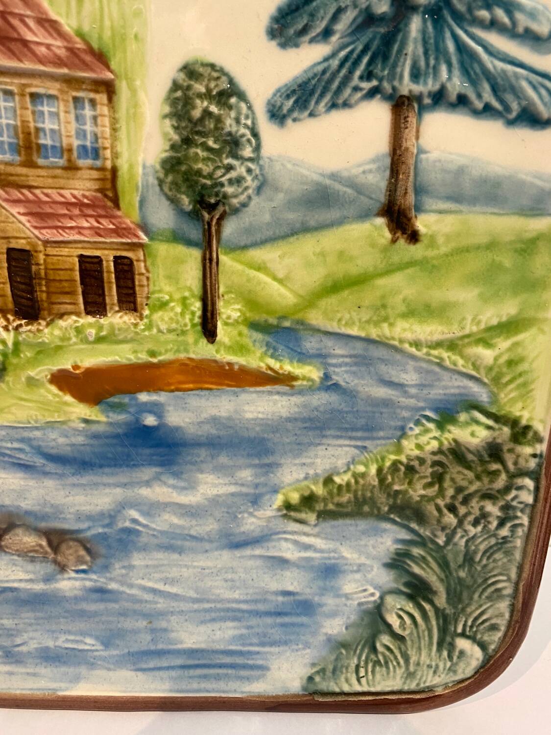 20th century decorative dish