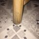 Fauteuil bambou écorce de châtaigner