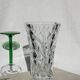 Vintage crystal vase from Arques 70s