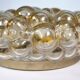 Bubble Glass Ceiling Lights by Helena Tynell for Glashütte Limburg,Set of 2