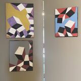 Poizat geometric painting