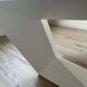 White lacquered desk model Furtif by Daniel Rode for Roche Bobois