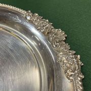 1930s English Silver Plated Tray