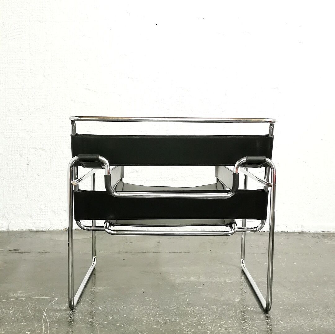 Armchair Wassily by Marcel Breuer, Habitat, 1970