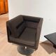 Set of Dutch Cubic Swivel Chairs with Tableau by Lensvelt, 2001