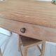 Antique oak side table in Louis XV style