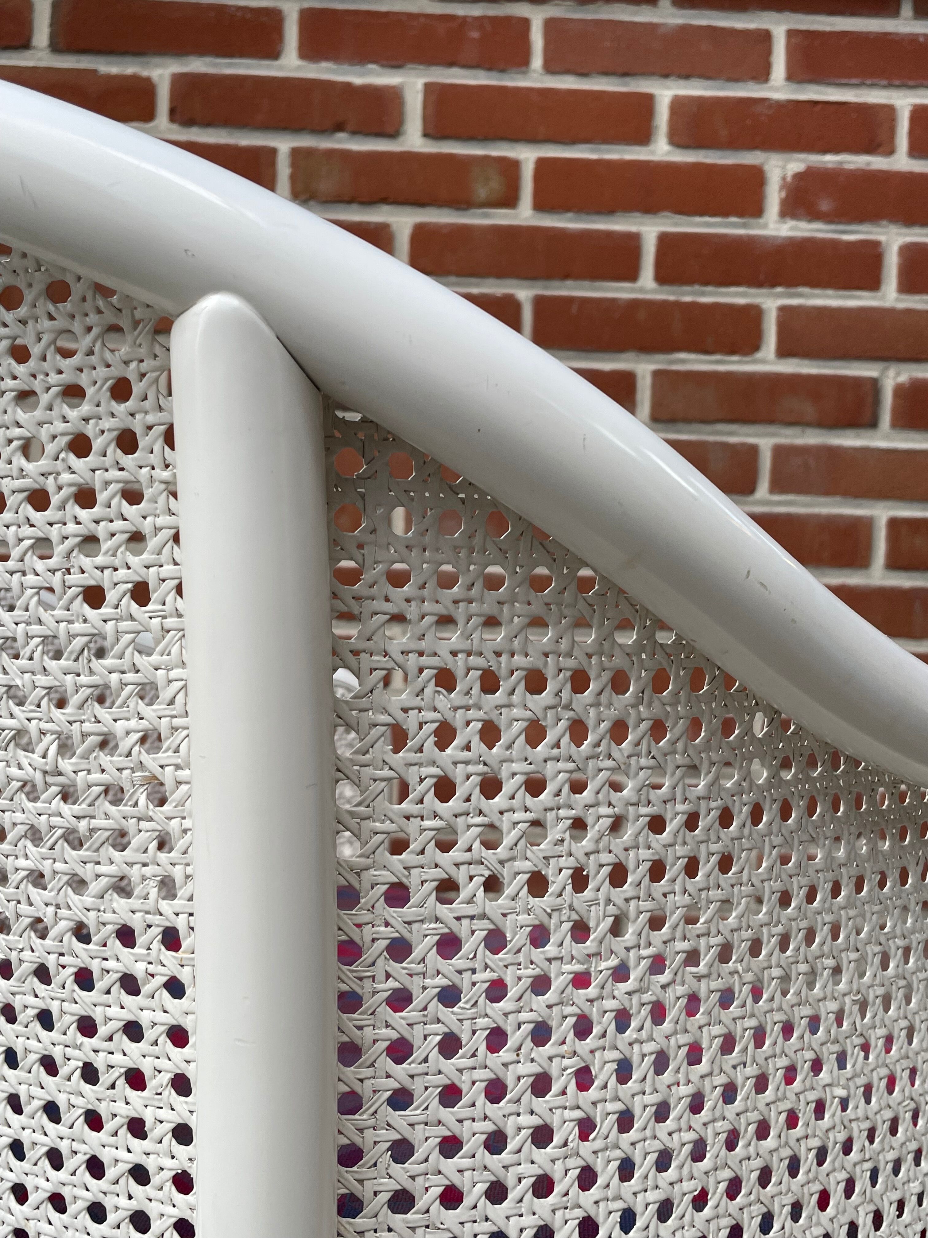 Vintage cane armchair 80