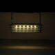 Large suspended chandelier, glass ceiling light, Italy 1970s.