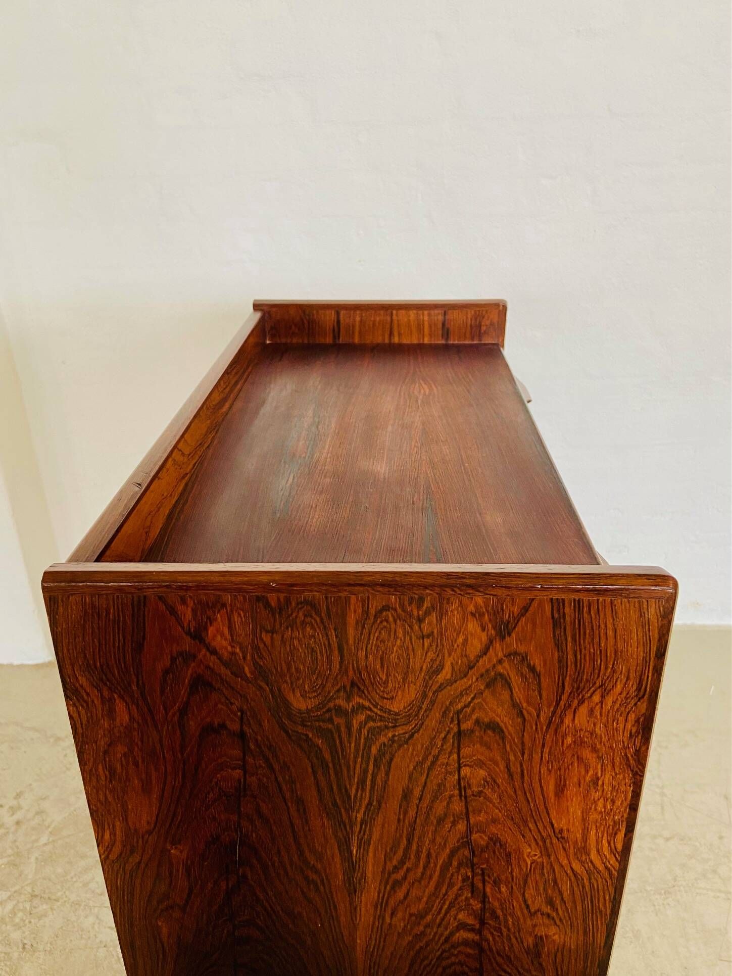 Vintage Danish mid-century modern rosewood chest of drawers by Henning Jørgensen 1959