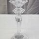 Large “bohemic crystal” candle holder