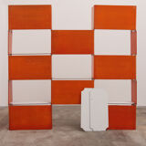 Bibliothèque modulaire fabriqué dans les années 60.