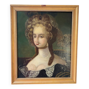 Portrait de femme xixeme