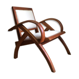 Colonial armchair in teak