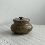 Pyrite stoneware sugar bowl.