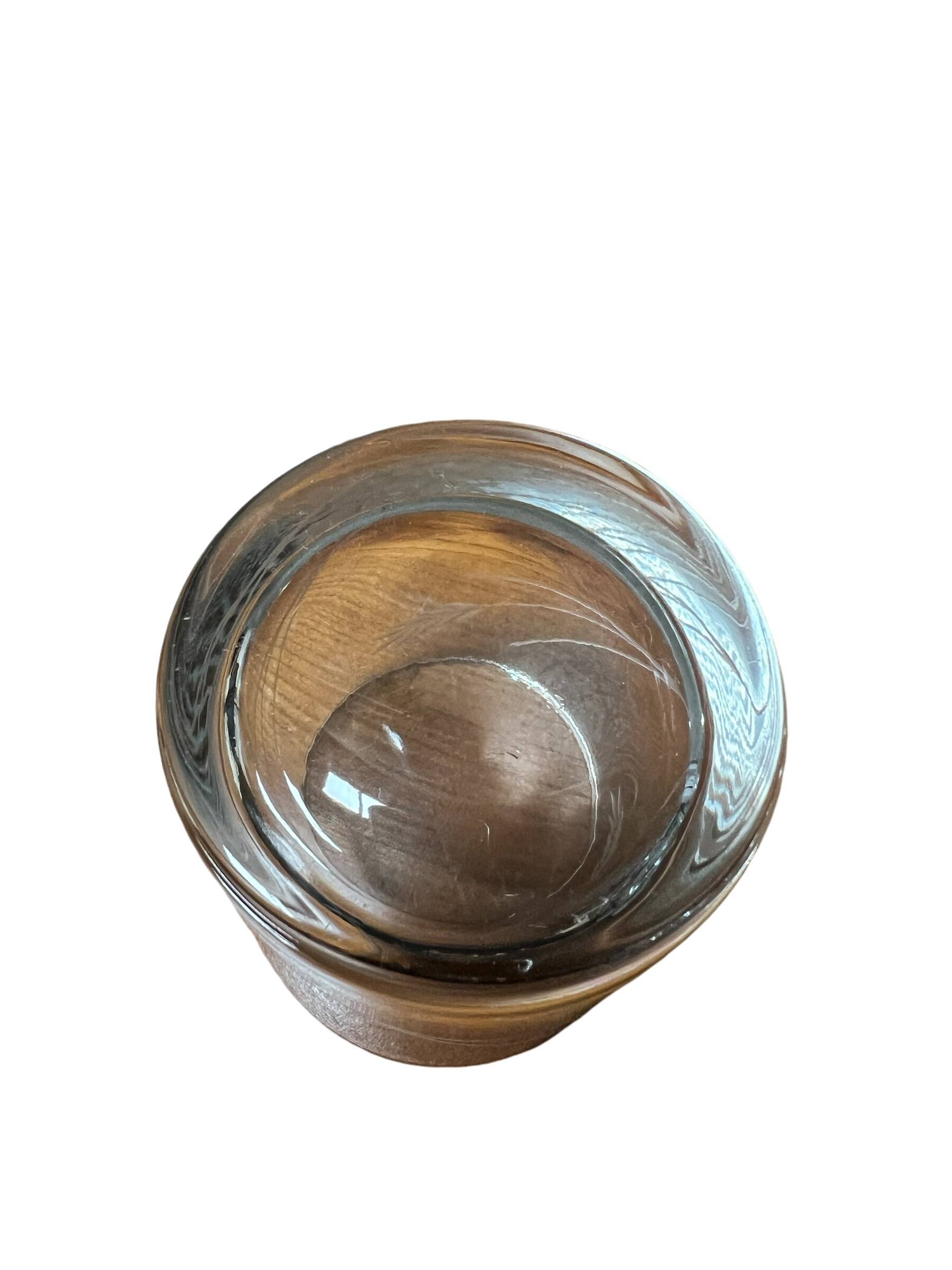 Set of six whiskey glasses