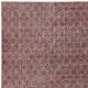 Hand-knotted Vintage Turkish Red Wool Area Rug with Floral Design for Home and Office Decor