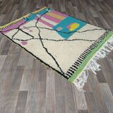 Moroccan handmade rug 3 x 2 m