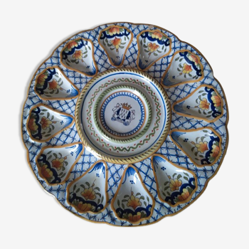 Desvres oyster serving plate