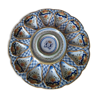 Desvres oyster serving plate