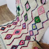 Handmade moroccan berber rug 267 x 121 cm